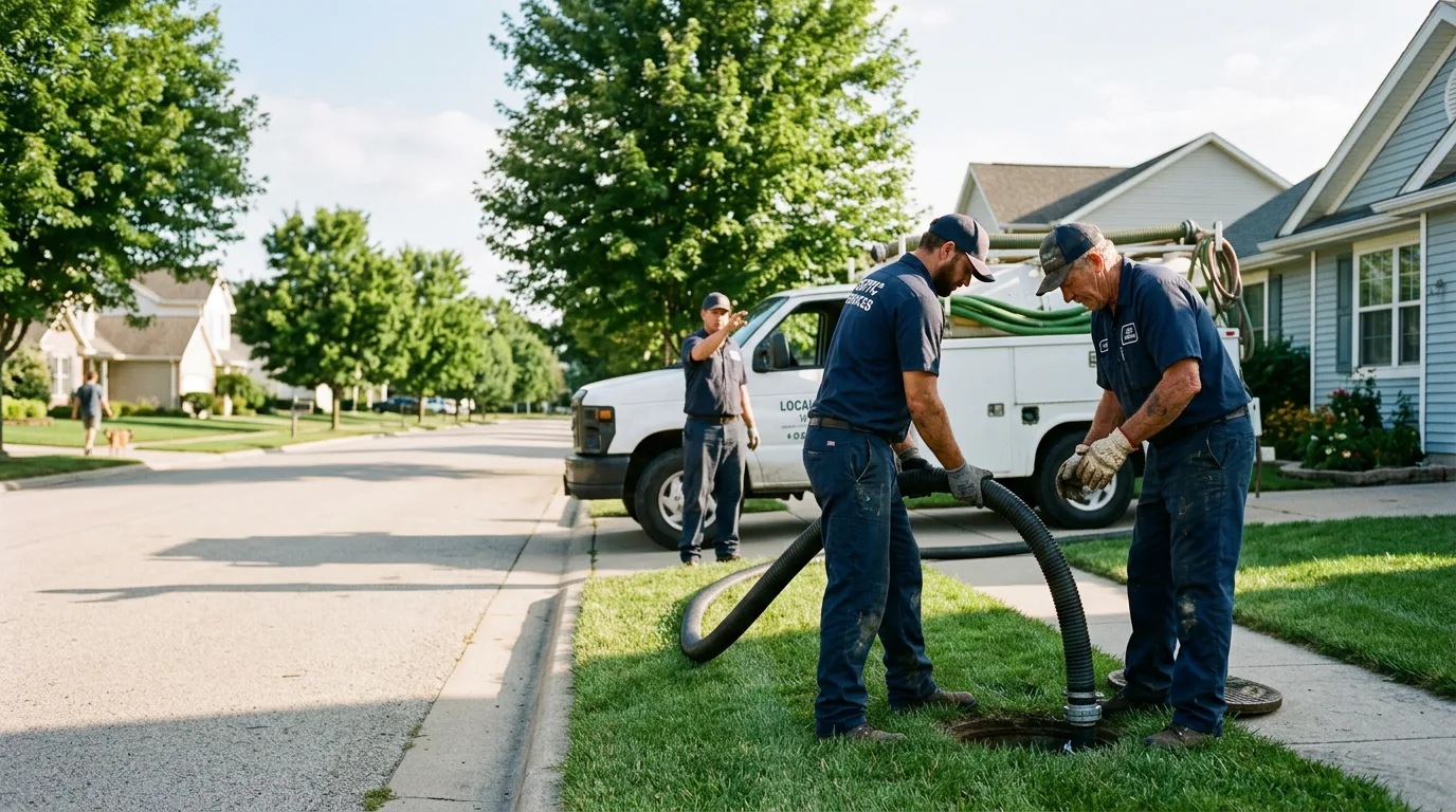 Septic Tank Pumping in Hustle, VA near me